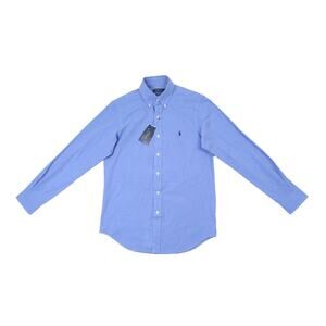Polo Ralph Lauren Classic Fit Poplin Button Down Shirt Navy Size S
